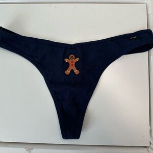 PINK Gingerbread Man Panties